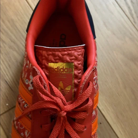 Adidas Floral Platform Gazelle Statement Sneakers - Picture 7 of 10